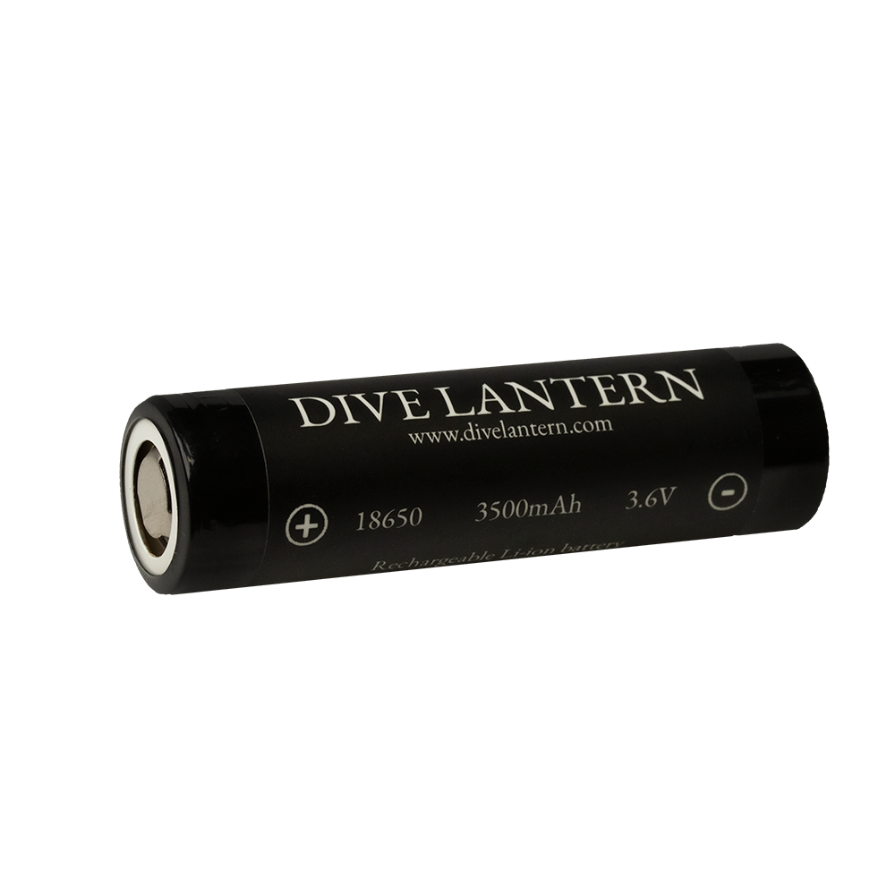 Dive Lantern 18650 3500mAh 3.6V Battery (compatible with D10, SN10)
