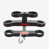 DivePro 2 hole long shackle butterfly clamp