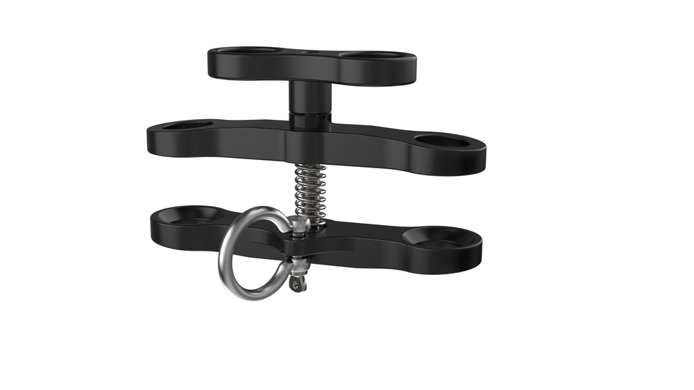 DivePro 2 hole long shackle butterfly clamp