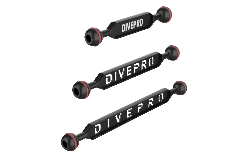 DIVEPRO Z12 double ball arms (6", 8" and 10")